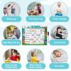 imageBlissful Diary Chore Chart for Kids Magnetic Behavior Chart for Kids at Home w 72 Magnetic Stickers Cute Dinosaur Theme Reward Chart for Toddlers Dry Erase Responsibility Chart for Potty TrainingChart with 72 Reward