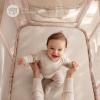 imageBlissful Diary Muslin Crib Sheets for Girl Boy Boho Neutral Soft Cotton Baby Sheet for 52x28 Standard Crib Mattress 2 PackRetro YellowampampBeigeDusty Pink  Cream