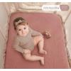 imageBlissful Diary Muslin Crib Sheets for Girl Boy Boho Neutral Soft Cotton Baby Sheet for 52x28 Standard Crib Mattress 2 PackRetro YellowampampBeigeDusty Pink  Rainbow