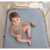 imageBlissful Diary Muslin Crib Sheets for Girl Boy Boho Neutral Soft Cotton Baby Sheet for 52x28 Standard Crib Mattress 2 PackRetro YellowampampBeigeLight Blue  Grey