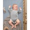 imageBlissful Diary Muslin Crib Sheets for Girl Boy Boho Neutral Soft Cotton Baby Sheet for 52x28 Standard Crib Mattress 2 PackRetro YellowampampBeigeLight Blue  Grey