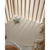 imageBlissful Diary Muslin Crib Sheets for Girl Boy Boho Neutral Soft Cotton Baby Sheet for 52x28 Standard Crib Mattress 2 PackRetro YellowampampBeigeRetro Yellow  Beige