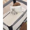 imageBlissful Diary Muslin Crib Sheets for Girl Boy Boho Neutral Soft Cotton Baby Sheet for 52x28 Standard Crib Mattress 2 PackRetro YellowampampBeigeSunshine  Brown