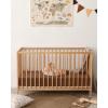 imageBlissful Diary Muslin Crib Sheets for Girl Boy Boho Neutral Soft Cotton Baby Sheet for 52x28 Standard Crib Mattress 2 PackRetro YellowampampBeigeSunshine  Brown