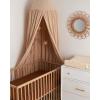 imageBlissful Diary Muslin Crib Sheets for Girl Boy Boho Neutral Soft Cotton Baby Sheet for 52x28 Standard Crib Mattress 2 PackRetro YellowampampBeigeSunshine  Brown