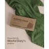 imageBlissful Diary Muslin Nursing Cover for Breastfeeding Breathable Breastfeeding Cover up with Arch Neckline for Women Nursing ApronBlush PinkDark Green