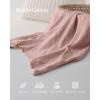 imageBlissful Diary Muslin Nursing Cover for Breastfeeding Breathable Breastfeeding Cover up with Arch Neckline for Women Nursing ApronBlush PinkPink