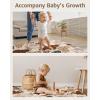 imageBlissful Diary Baby Play Mats for Floor 50x50 Crawling Mat for Playpen Thicken Soft Padding Foam Playmats for Babies and Toddlers Infants Foldable and Machine Washable Boho DesignBoho
