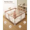 imageBlissful Diary Baby Play Mats for Floor 50x50 Crawling Mat for Playpen Thicken Soft Padding Foam Playmats for Babies and Toddlers Infants Foldable and Machine Washable Boho DesignEarth Tones