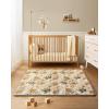 imageBlissful Diary Baby Play Mats for Floor 50x50 Crawling Mat for Playpen Thicken Soft Padding Foam Playmats for Babies and Toddlers Infants Foldable and Machine Washable Boho DesignEarth Tones