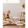 imageBlissful Diary Baby Play Mats for Floor 50x50 Crawling Mat for Playpen Thicken Soft Padding Foam Playmats for Babies and Toddlers Infants Foldable and Machine Washable Boho DesignBoho