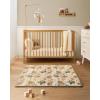 imageBlissful Diary Baby Play Mats for Floor 50x50 Crawling Mat for Playpen Thicken Soft Padding Foam Playmats for Babies and Toddlers Infants Foldable and Machine Washable Boho DesignEarth Tones