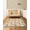 imageBlissful Diary Baby Play Mats for Floor 50x50 Crawling Mat for Playpen Thicken Soft Padding Foam Playmats for Babies and Toddlers Infants Foldable and Machine Washable Boho DesignEarth Tones