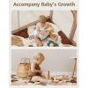 imageBlissful Diary Baby Play Mats for Floor 50x50 Crawling Mat for Playpen Thicken Soft Padding Foam Playmats for Babies and Toddlers Infants Foldable and Machine Washable Boho DesignBoho