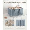 imageBlissful Diary Baby Diaper Caddy Organizer Stylish Storage Basket for Newborn Essentials and Diaper Station Gift for Baby Shower and Registry MustHave Sage GreenDusty Blue