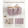 imageBlissful Diary Baby Diaper Caddy Organizer Stylish Storage Basket for Newborn Essentials and Diaper Station Gift for Baby Shower and Registry MustHave Sage GreenMauve Pink