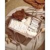 imageBlissful Diary Baby Diaper Caddy Organizer Stylish Storage Basket for Newborn Essentials and Diaper Station Gift for Baby Shower and Registry MustHave Sage GreenMocha Brown