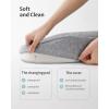 imageBlissful Diary Baby Changing Pad with Waterproof Lining Foam Includes a Soft ampamp Washable Cover Contoured Changing Table Pads for Dresser Top with NonSlip Bottom 3216 Grey AvocadoGrey