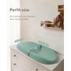 imageBlissful Diary Baby Changing Pad with Waterproof Lining Foam Includes a Soft ampamp Washable Cover Contoured Changing Table Pads for Dresser Top with NonSlip Bottom 3216 Grey AvocadoGreen