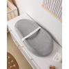 imageBlissful Diary Baby Changing Pad with Waterproof Lining Foam Includes a Soft ampamp Washable Cover Contoured Changing Table Pads for Dresser Top with NonSlip Bottom 3216 Grey AvocadoGrey