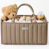 imageBlissful Diary Baby Diaper Caddy Basket ampamp Contoured Changing Pad