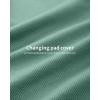 imageBlissful Diary Changing Pad Cover for Avocado Contoured Changing Pad Ultra Soft Breathable Diaper Changing Table Pad Cover for Baby Girls Boys  Sage GreenSage Green