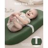 imageBlissful Diary Muslin Changing Pad Cover for Girls Boys Soft Baby Diaper Change Table Pad Covers 2 Pack Monstera Leaves ampamp Dark Green AvocadoMonstera LeavesDark Green