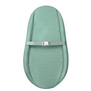 imageBlissful Diary Baby Changing Pad with Waterproof Lining Foam Includes a Soft ampamp Washable Cover Contoured Changing Table Pads for Dresser Top with NonSlip Bottom 3216 Grey AvocadoGreen