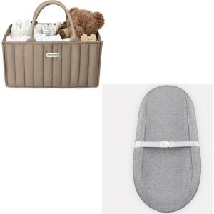 imageBlissful Diary Diaper Caddy Organizer  Changing Pad Bundle