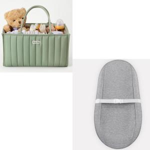 imageBlissful Diary Diaper Caddy Organizer And Changing Pad Bundle