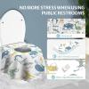 imageBlissful Diary 20 Pcs Toilet Seat Covers Disposable for Toddlers ampamp Adults Extra Large Waterproof Portable Package for Travel Kids Potty TrainingAnimal
