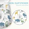 imageBlissful Diary 20 Pcs Toilet Seat Covers Disposable for Toddlers ampamp Adults Extra Large Waterproof Portable Package for Travel Kids Potty TrainingAnimal