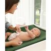 imageBlissful Diary Muslin Changing Pad Cover for Girls Boys Ultra Soft Breathable Cotton Baby Diaper Change Table Pad Covers 2Pack Dusty PinkampampRainbowMonstera Leaves  Dark Green
