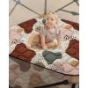 imageBlissful Diary Hexagon Playpen Mat52x48 Thicken Soft Playpen Mat fits Regalo Portable Play Yard 48 Inch and Hiccapop 53quot PlayPod PlaypenWashable Baby Play Mat for Infants Toddler KidsBoho Design