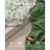 imageBlissful Diary Muslin Baby Changing Pad with Waterproof Lining Foam Diaper Changing Table Pad with Cover for Dressers Monstera RectangularMonstera