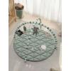 imageBlissful Diary Baby Play Gym Mat Tummy Time Mat with 6 Detachable Toys for StageBased Sensory ampamp Motor Skill Development Baby Activity Mat Easy to Install ampamp Clean Baby Essentials Gift Sage GreenSage Green