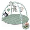 imageBlissful Diary Baby Play Gym Mat Tummy Time Mat with 6 Detachable Toys for StageBased Sensory ampamp Motor Skill Development Baby Activity Mat Easy to Install ampamp Clean Baby Essentials Gift Sage GreenSage Green