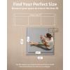 imageBlissful Diary Vegan Leather Baby Play Mat 47x47 Thicken Foam Cushioned ampamp Waterproof Playpen Mat for Infants and Toddlers Stylish and Just WipeClean Playmat for Baby Play on Floor Light GreenLight Gray