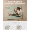 imageBlissful Diary Vegan Leather Baby Play Mat 47x47 Thicken Foam Cushioned ampamp Waterproof Playpen Mat for Infants and Toddlers Stylish and Just WipeClean Playmat for Baby Play on Floor Light GreenLight Green