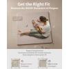 imageBlissful Diary Vegan Leather Baby Play Mat 47x47 Thicken Foam Cushioned ampamp Waterproof Playpen Mat for Infants and Toddlers Stylish and Just WipeClean Playmat for Baby Play on Floor Light GreenTaupe