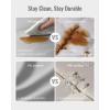 imageBlissful Diary Vegan Leather Baby Play Mat 50x50 Thicken Foam Cushioned ampamp Waterproof Playpen Mat for Infants and Toddlers Stylish and Just WipeClean Playmat for Baby Play on Floor TaupeLight Gray