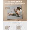 imageBlissful Diary Vegan Leather Baby Play Mat 50x50 Thicken Foam Cushioned ampamp Waterproof Playpen Mat for Infants and Toddlers Stylish and Just WipeClean Playmat for Baby Play on Floor TaupeLight Gray