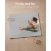 imageBlissful Diary Ultra Soft Baby Play Mat 71x59 Extra Large Floor Mat with Removable ampamp Washable SlipOn Cover for Babies and Toddlers Sage GreenLight Grey
