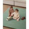 imageBlissful Diary Ultra Soft Baby Play Mat 71x59 Extra Large Floor Mat with Removable ampamp Washable SlipOn Cover for Babies and Toddlers Sage GreenSage Green