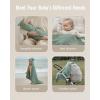 imageBlissful Diary Muslin Baby Hooded Towel Soft and Absorbent Bath Towel for Newborn Infant Toddler Unisex 32x32  Gentle GiraffeSmart Bear