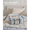 imageBlissful Diary Checkered Diaper Caddy Organizer Stylish Nursery Storage Basket Gift for Baby Shower Newborn Essentials Registry Search Must Haves Sage GreenPeony Blue