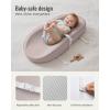 image:imageBlissful Diary Vegan Leather Baby Changing Pad with Waterproof amp WipeClean PU Cover Avocado Size Cozy Diaper Changing Pad for Dresser and Table TaupeAvocado Taupe