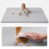 image:imageBlissful Diary Vegan Leather Baby Play Mat 71x59 Thicken Foam Cushioned amp Waterproof Playpen Mat for Infants and Toddlers Stylish and Just WipeClean Playmat for Baby Play on Floor Light GrayLight Gray