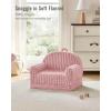 image:imageBlissful Diary Toddler Couch 2in1 Comfy Toddler Chair amp Lounger Soft Flannel Fleece Kids Couch Sofa for Old Girls Boys Birthday Gift Sage GreenBlush Pink