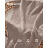 image:imageBlissful Diary Muslin MultiUse Cloth  4in1 Privacy Nursing Cover Swaddle Blanket Car Seat Cover Burp Cloth Portable Breastfeeding Essentials for Women Baby Must Have Brown CheckboardAgreeable Gray